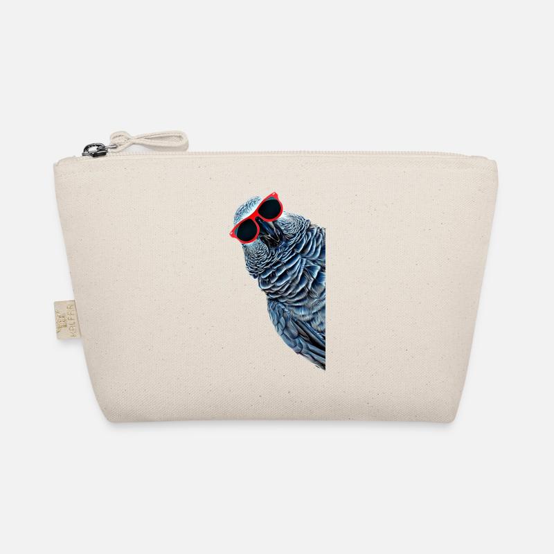 African Grey Parrot Gift Organic Pouch