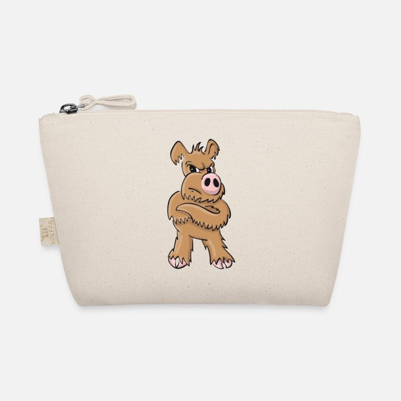 Weaker dog standing Organic Pouch