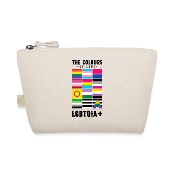 The colours of love. - Organic Pouch - nature - Front