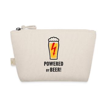 Powered By Beer! (Ale / Flash / POS) - Organic Pouch - nature - Front
