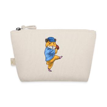 Hamster Baseball Baseball Glove - Organic Pouch - nature - Front