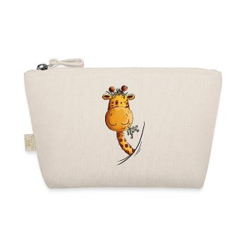 Droll Girafe Dessin animé Animal sauvage Zoo Safari animalier - Trousse biologique - nature - Devant