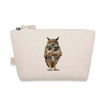 Owl - Organic Pouch - nature - Front