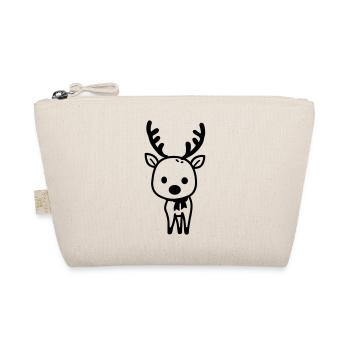 Deer - Organic Pouch - nature - Front