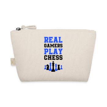 Chess Pieces Chess - Organic Pouch - nature - Front