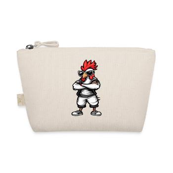 Coq Bande Dessinée Cool - Trousse biologique - nature - Devant