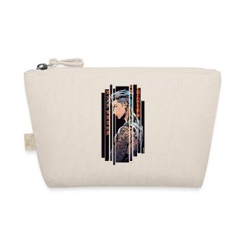 Orange Cyber Tattooed Man - Organic Pouch - nature - Front