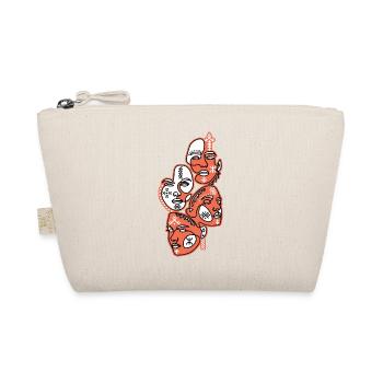 AMAZIGH TATTOO FACE AND WITH KABYLE JEWELRY - Organic Pouch - nature - Front