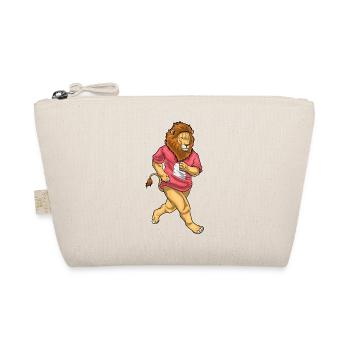 Lion Jogger Jogging Sport - Organic Pouch - nature - Front