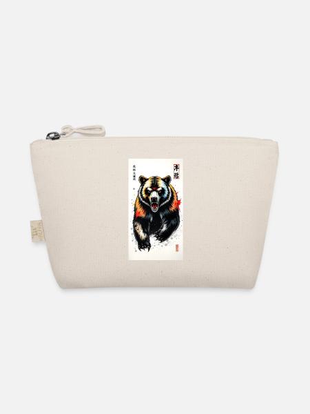 Colorfull Bear - Bio-Täschchen - Natur