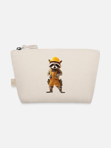 Waschbär - Bio-Täschchen - Natur