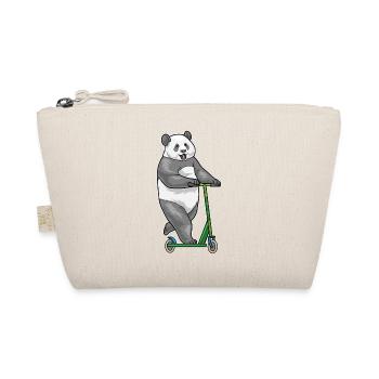 Panda Tretroller - Bio-Täschchen - Natur - Vorne