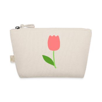 Tulpenblüte - Bio-Täschchen - Natur - Vorne