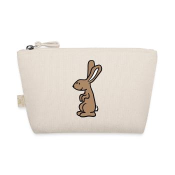 Bunny Rabbit Bunny Cartoon Small Animal Cute - Organic Pouch - nature - Front
