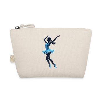 Black and White Ballet Dancer Illustration - Sport - Bio-Täschchen - Natur - Vorne