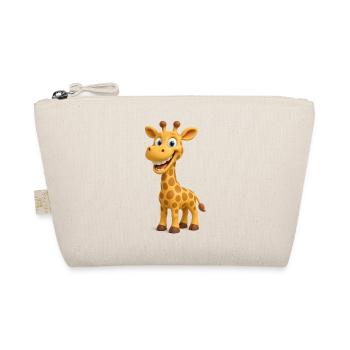 girafe amusante - Trousse biologique - nature - Devant
