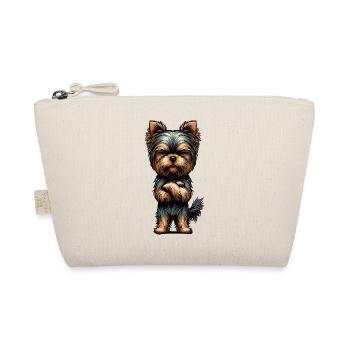 Yorkshire Terrier Yorkie Yorkiebesitzer Yorkies - Bio-Täschchen - Natur - Vorne