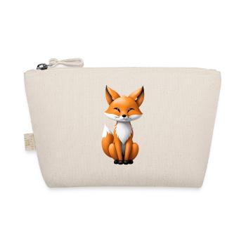 Niedliche Fuchs Illustration - Bio-Täschchen - Natur - Vorne
