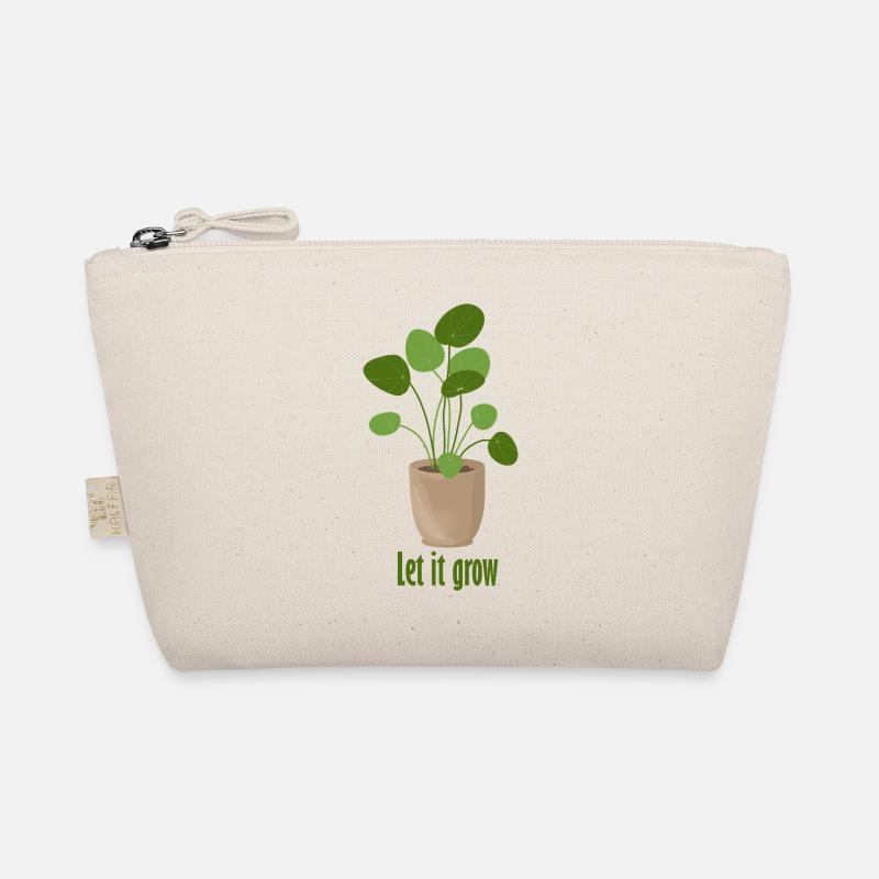 let it grow – Tellerpflanze Bio-Täschchen
