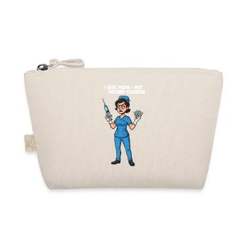Nurse Saying Medicine Illustration - Organic Pouch - nature - Front