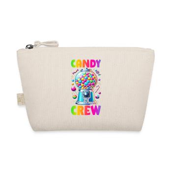 Candy Crew Deko Süßigkeitenliebhaber Naschkatze - Bio-Täschchen - Natur - Vorne