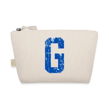 Letter c retro sport - Organic Pouch - nature - Front