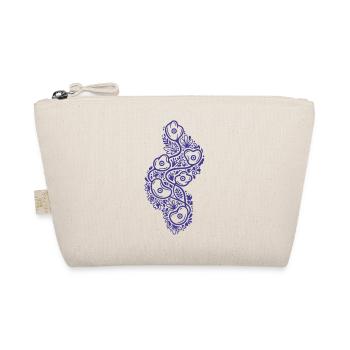 Lustiges blumiges Kletterabenteuer-Design - Bio-Täschchen - Natur - Vorne