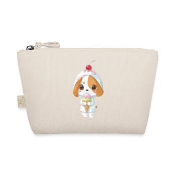 Dessin animé de Beagle Dog mignon Glace d’été maladroite - Trousse biologique - nature - Devant