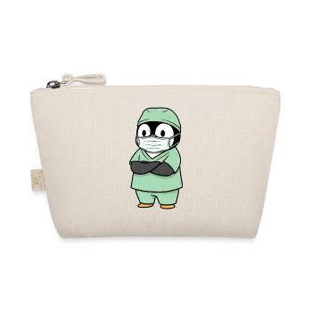 Cool Penguin Docteur Anesthésiologiste Hôpital Cartoo - Trousse biologique - nature - Devant