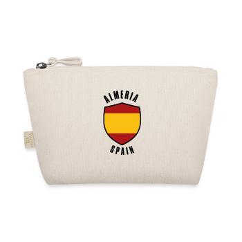 Almeria-Schild Spanien-Flagge - Bio-Täschchen - Natur - Vorne