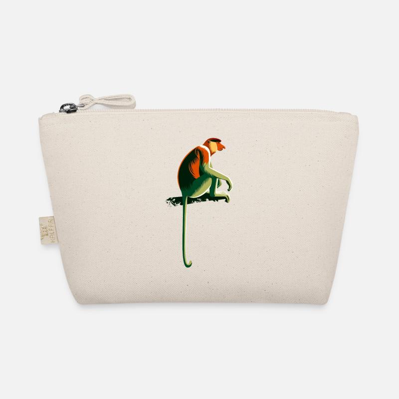 Proboscis monkey - Organic Pouch - nature