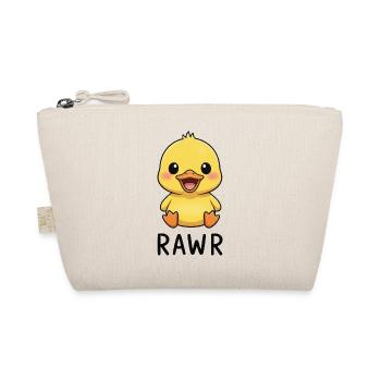Dessin animé de canard mignon, joie riante, Rawr Fun - Trousse biologique - nature - Devant