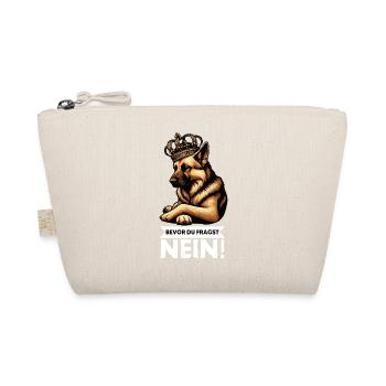 Before you ask German Shepherd Shepherds - Organic Pouch - nature - Front