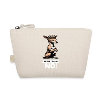 Before You Ask Podenco Podencos Podencoliebhaber - Organic Pouch - nature - Front