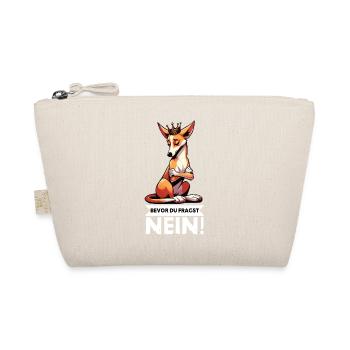 Before you ask No Podenco Podencos Podencos Podencohund - Organic Pouch - nature - Front
