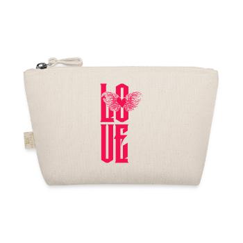 Cœur d’amour - Trousse biologique - nature - Devant