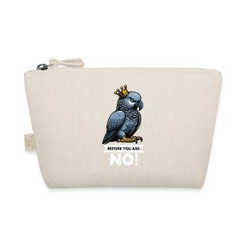 Before You Ask African Grey Parrot Parrot Parrot Holder - Organic Pouch - nature - Front