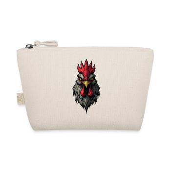 Chicken Hen Fierce Rooster  - Organic Pouch - nature - Front