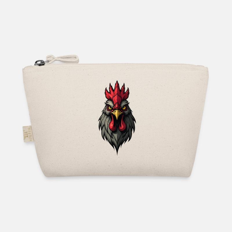 Chicken Hen Fierce Rooster  Organic Pouch