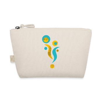 Yoga design_41 - Organic Pouch - nature - Front