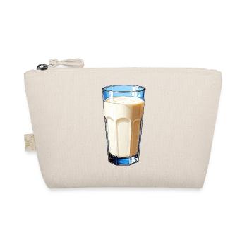 Ein Glas Milch - Bio-Täschchen - Natur - Vorne