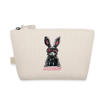 Easter Search Party Cool Easter Bunny - Organic Pouch - nature - Front