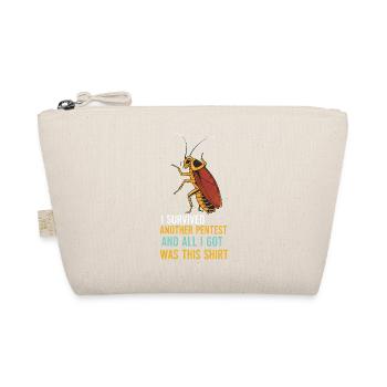 I Survived Another Pentest Cockroach - Organic Pouch - nature - Front
