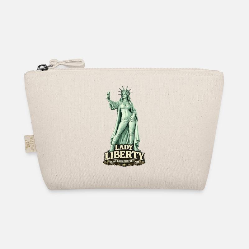  Lady Liberty Taking Back Her Freedom Moderne Bio-Täschchen