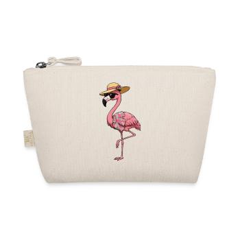 Salon Hawaïen Flamants Rose - Trousse biologique - nature - Devant