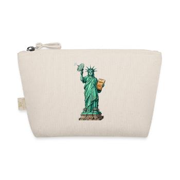 Statue of Communication - Organic Pouch - nature - Front