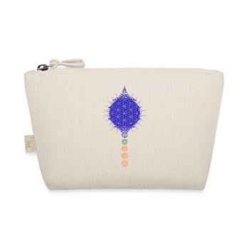 Spiritualität Heilige Geometrie Lotusblume Zen - Bio-Täschchen - Natur - Vorne
