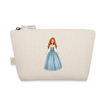 Prinzessin im Eiskristallkleid - Bio-Täschchen - Natur - Vorne