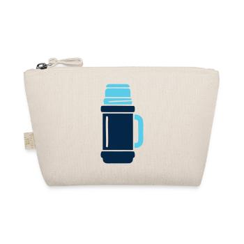 Isolierflasche Wander Logo - Bio-Täschchen - Natur - Vorne