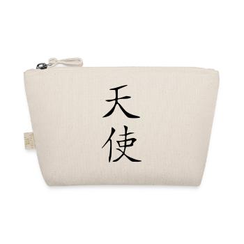 Engel-Kanji - Bio-Täschchen - Natur - Vorne
